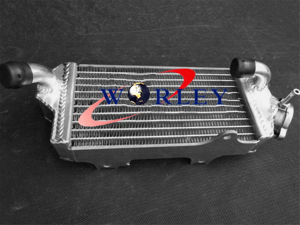 RADIADOR DE ALEACIÓN DE ALUMINIO PARA KAWASAKI KX80 1991-1997; KX100 1995-1997 Foto 3 de 4