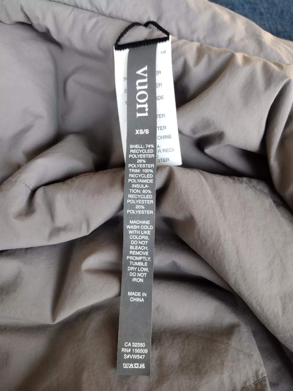 vuori cozy sherpa reversible jacket
