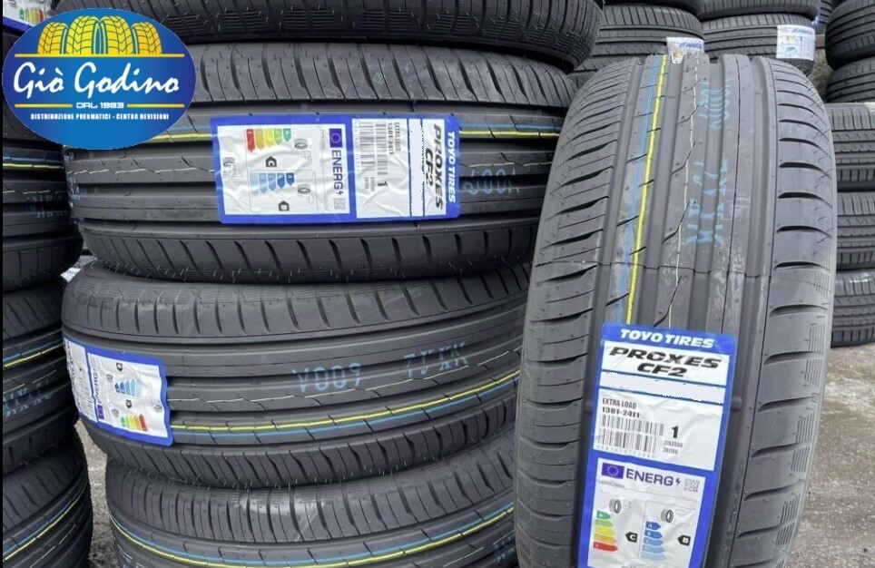 Treno 4 Pneumatici Estivi Toyo PROXES CF2 185/65 R15 88H NUOVI Toyota Yaris