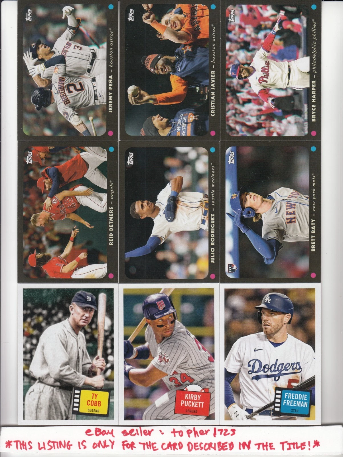 2023 Topps Archives Insert 1957 Hit Stars FREDDIE FREEMAN #12 Dodgers