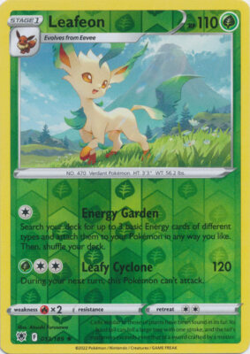 Pokemon - Leafeon - 013/189 (Reverse Foil) - SWSH Astral Radiance