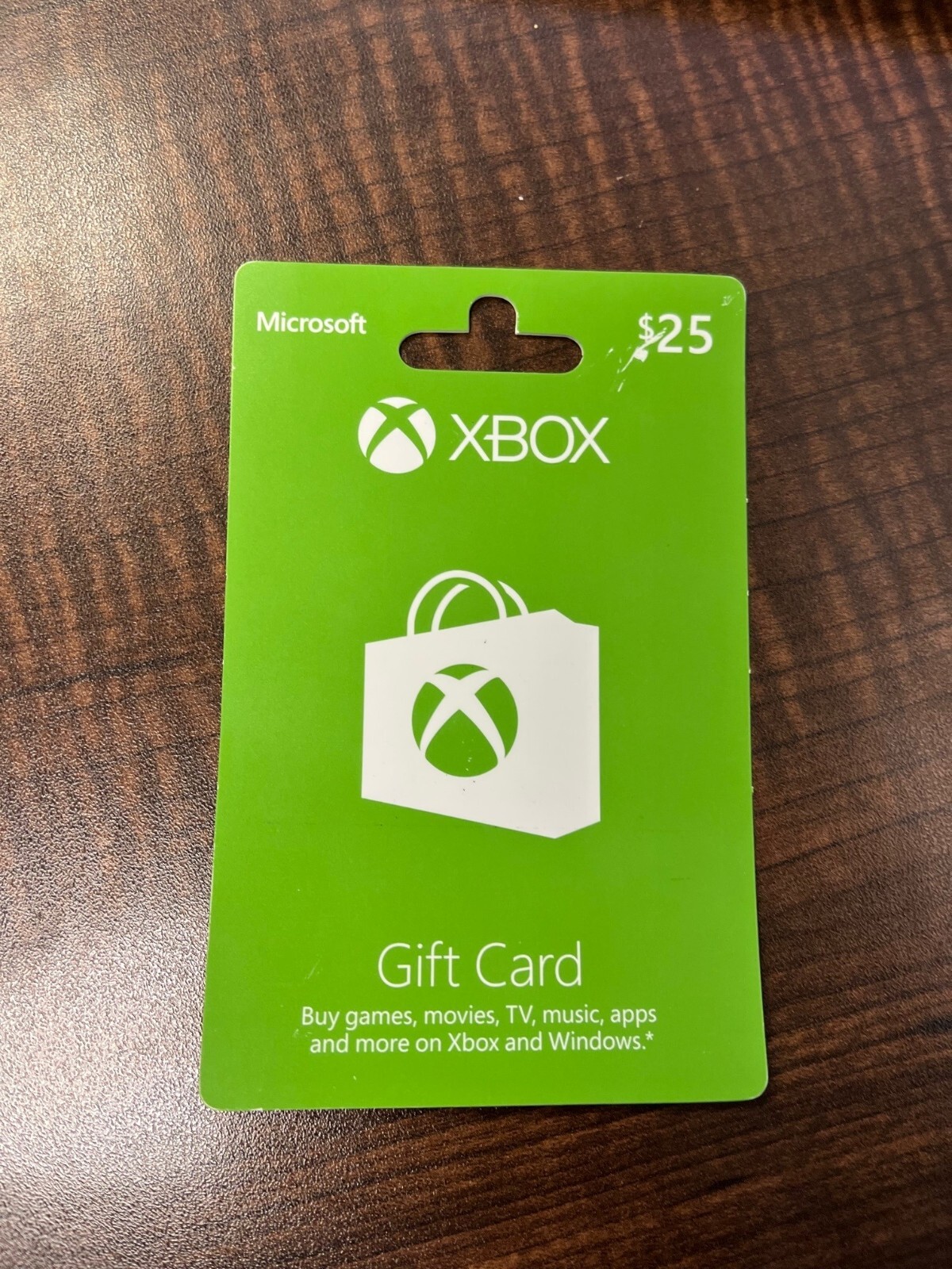 Microsoft Xbox Gift Card 25 Physical Card eBay