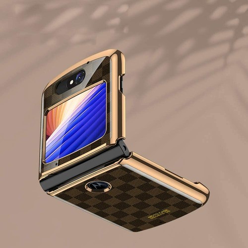 Motorola Razr 5G Case Luxury Tempered Glass Shockproof COVER &Thin PlatingFinish - Picture 11 of 13