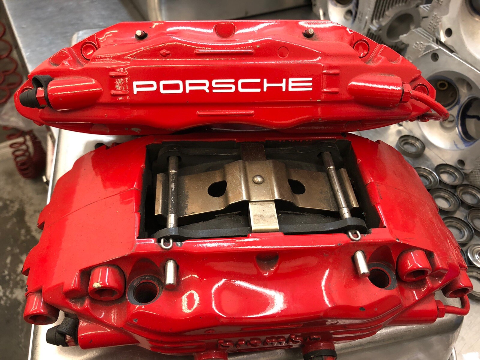 Ferrari F40 Brake Caliper With Porsche Logo Used Pair Excellent Condition