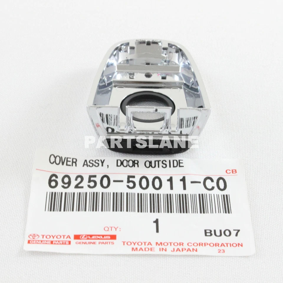 Cubierta de manija exterior de puerta genuina OEM para Lexus LS430 SC430 69250-50011-C0 Foto 2 de 2