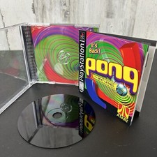 PlayStation 1 Pong The Next Level Game Complete