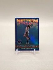 DeAndre Jordan 2019-20 Hoops Premium Stock #15 Zero Gravity Blue Prizm Insert