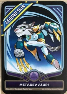 Brawlhalla - Carte Skin Metadev Bodvar + Code Légende - Toutes Plateformes - Édition PAX
