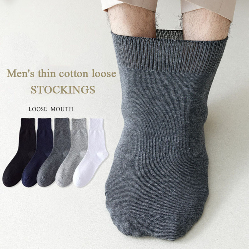 knee length dresses for ladies Socks Loose Fit Over The Calf White