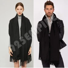 Men Women's Oversized Scarf Solid Plain Shawl and Wrap Blanket