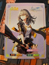 Honkai Star Rail Stelle HK-SSR-042 Holo Rare Goddess Story Anime Cards