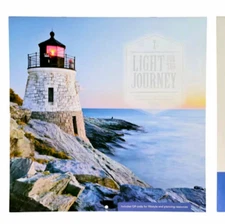 "LIGHT FOR THE JOURNEY" 2026 Calendar by DaySpring  12" X 24" open KJV 16-month