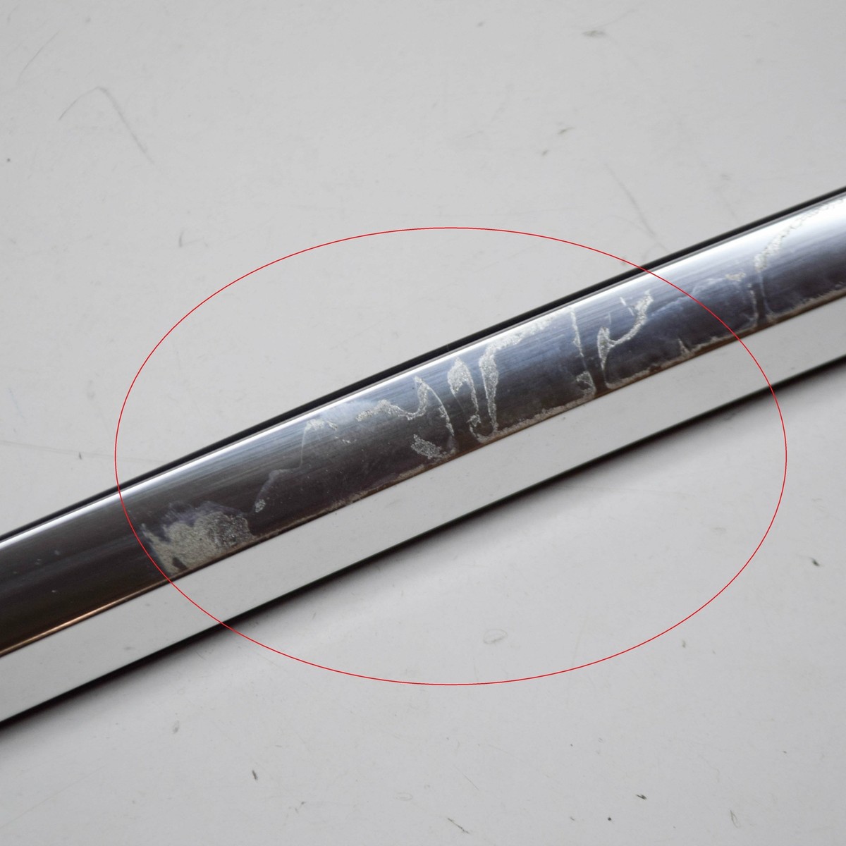 TESLA MODEL 3 Rear Right Door Window Chrome Trim 1080746-00-D