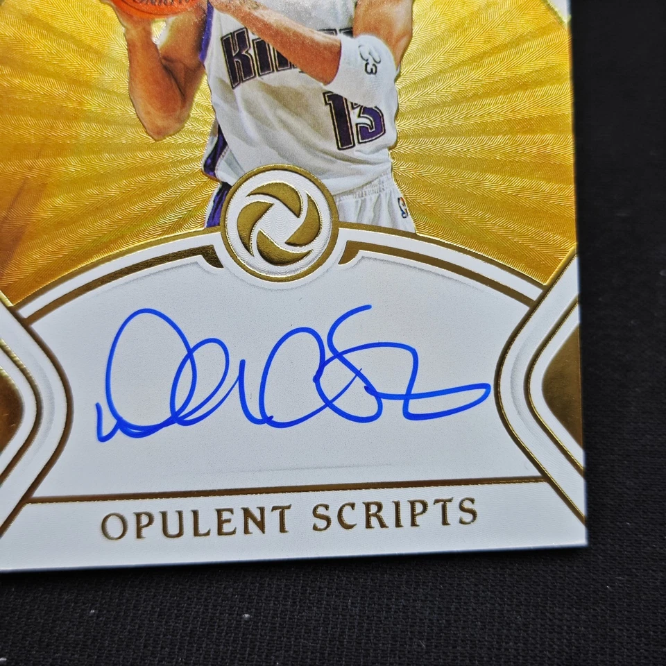 2018-19 Panini Opulence Doug Christie Opulent Scripts Auto #OS-DCS Kings 25/03 Foto 4 de 4