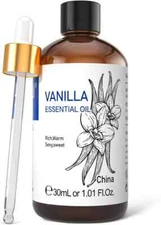 HIQILI 1 Fl Oz Vanilla Essential Oil, Undiluted 1.01 (Pack of 1)
