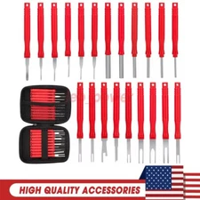 21PC Terminal Removal Tool Kit Electrical Wire Connector Pin Release Extractor