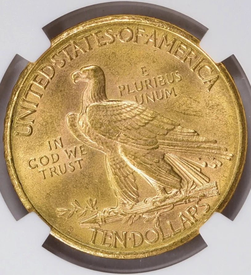 1911-D MS62 Indian Gold Eagle, NGC 6274773 - Image 4 of 4