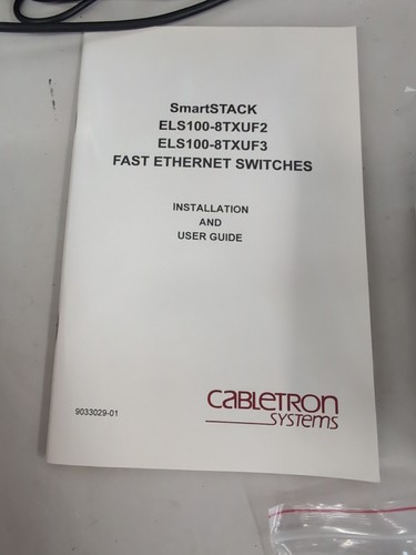 Cabletron Systems SmartSTACK ELS100-8TXUF2 Fast Ethernet Switch - Picture 7 of 12