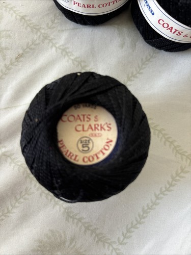 Vintage Coats & Clark's Pearl Cotton Thread Size 5 - Picture 5 of 6