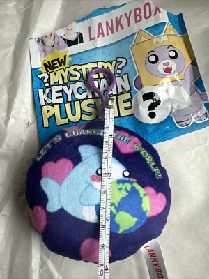 Lankybox THICC SHARK Mystery Keychain Bag Clip LET'S CHANGE THE