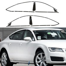 Chrome Delete Blackout Overlay For Audi A7 4gb 2010-2017 Sedan Window Trim Chrome Delete Blackout Overlay For Audi A7 4gb 2010-2017 Sedan Window Trim