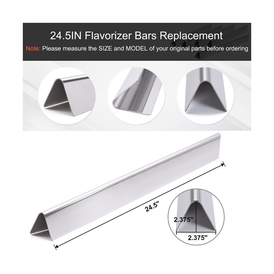 Criditpid 24.5" 7540 Flavorizer Bars Compatible for er 7539, Genesis
