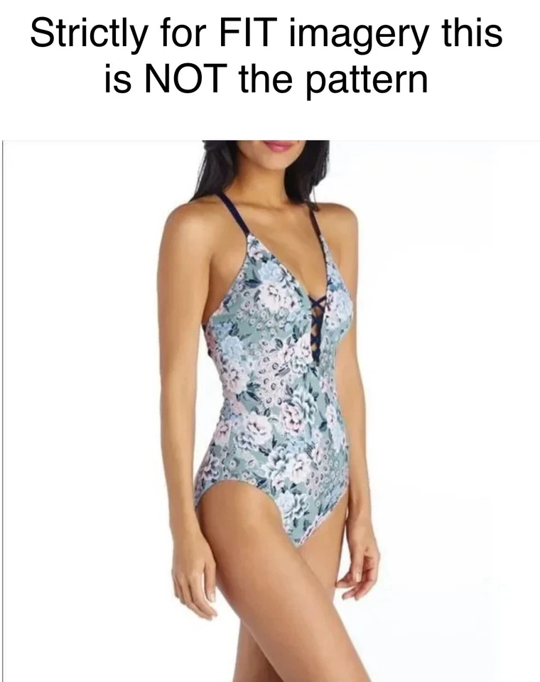 Nuevo con etiquetas Traje de baño Ambrielle de una pieza S negro con correa de espagueti ajustado Traje de baño Foto 4 de 4