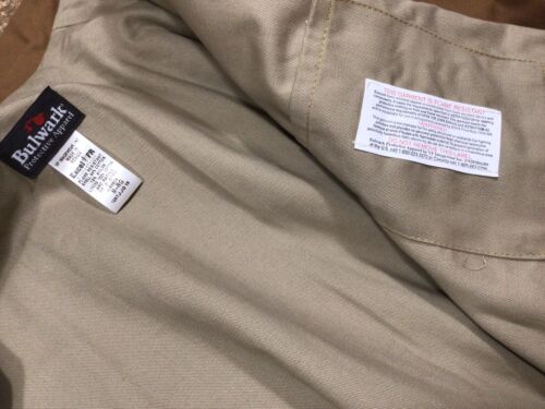 Bulwark Non Insulated Bomber Jacket Fire Coat M-RG - Picture 5 of 5