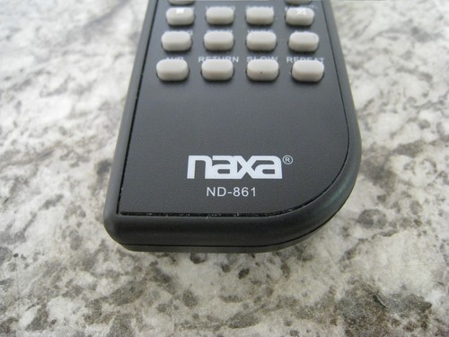 Genuine OEM NAXA ND-861 HDMI DVD Player Remote Control Used Free Shipping - Picture 2 of 3