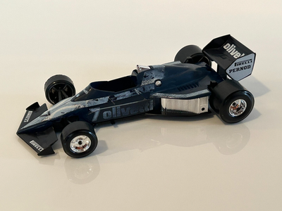Vintage Burago Brabham BT 52 Race Car Toy Collectible 1:24 Scale