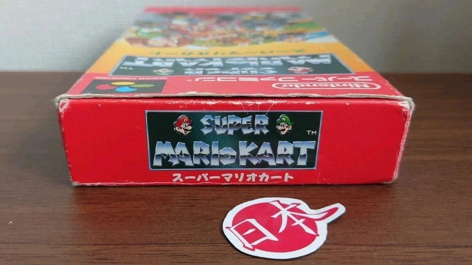 Super Nintendo SNES JAPAN NTSC-J Mario Kart + CONTROLLER CARD Free Shipping - Image 4 of 4