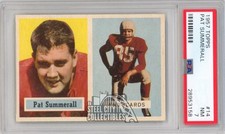 Pat Summerall 1957 Topps Card #14 PSA 7 NM