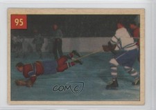 1954 Parkhurst Doug Harvey Eric Nesterenko Dollard St Laurent Red Storey HOF 0a4