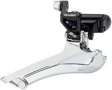 microSHIFT R10 Front Derailleur - 10-Speed Double, 56t Max, Band Clamp, Shimano