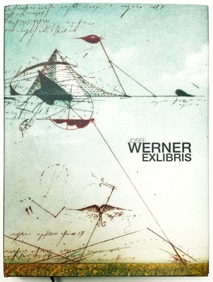 JOSEF WERNER - EXLIBRIS - GEBUNDEN / HARDCOVER,  180 SEITEN/PAGES,