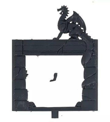 Dungeons & Lasers Fantasy Accessories Open Wall Wargame RPG Figurine