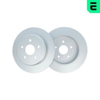 2X Optimal Bremsscheiben Hinten FüR Jeep Grand Cherokee IV WK WK2 Dodge Durango