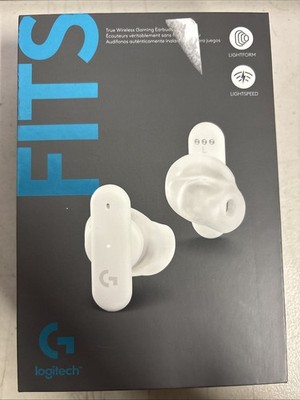 Logitech G FITS Wireless Gaming In-Ear Headset - White