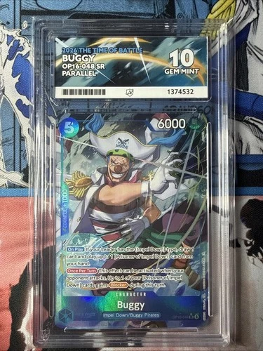 Buggy (OP16-048) (V.2) 048 ACE graded card