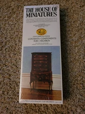 The House Of Miniatures HIGHBOY KIT Vintage Dollhouse Miniature Furniture 40022