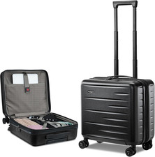 16 Inch Carry on Luggage Airline Approved, Expandable Lightweight ABS+PC Hard Sh