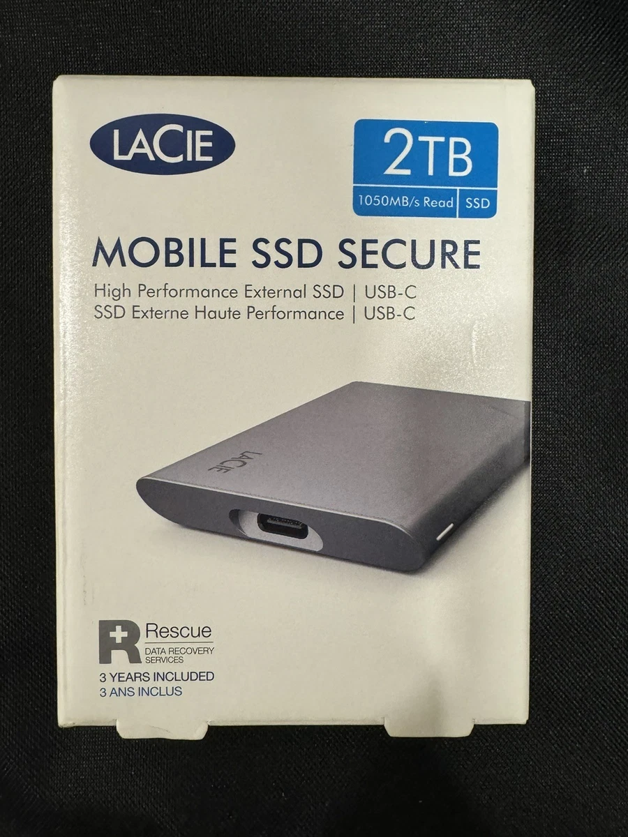 LaCie USB-C 2TB Storage Capacity Hard Drives (HDD, SSD & NAS) for