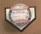 Mariano Rivera Signed OML Baseball, VCBC SuperStats, Hand Painted, HOF 100%, JSA