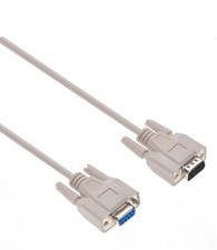 DB9 RS232 Male to Female Serial Port Extension Cable Cord 6FT NEW FAST SHIPPING