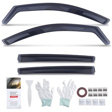 4pcs Rain Guards for Peugeot 308 MK2 2013-2021 Wind Deflectors Tinted