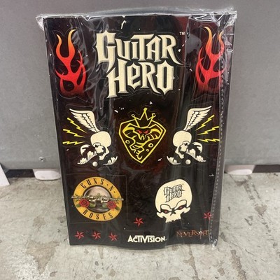 2007 Guitar Hero Stickers- Activision, Neversoft, BudCat, Vicarious Visions