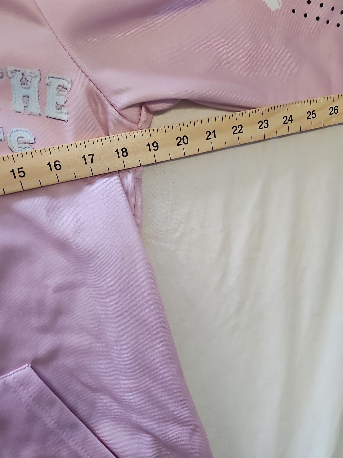 After The Saints Pink Y2K Style Zip-Up Hoodie Medium J652 image 8