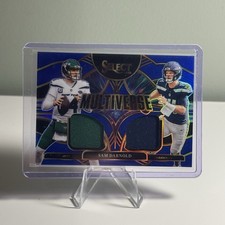 Panini Select 2025 Sam Darnold Multiverse Memorabilia Prizm #MVJ-SDD Jets