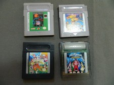 Lot Vintage Game Boy Games Donkey Kong Game Watch Gallery 3 Power Rangers image