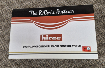 Hitec Flash 4 F. M Digital Proportional Radio Control System W/ Servos RC w/Box
